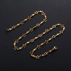 Collier avec Pendentif Etoile Astrologie pour Homme ou Femme or