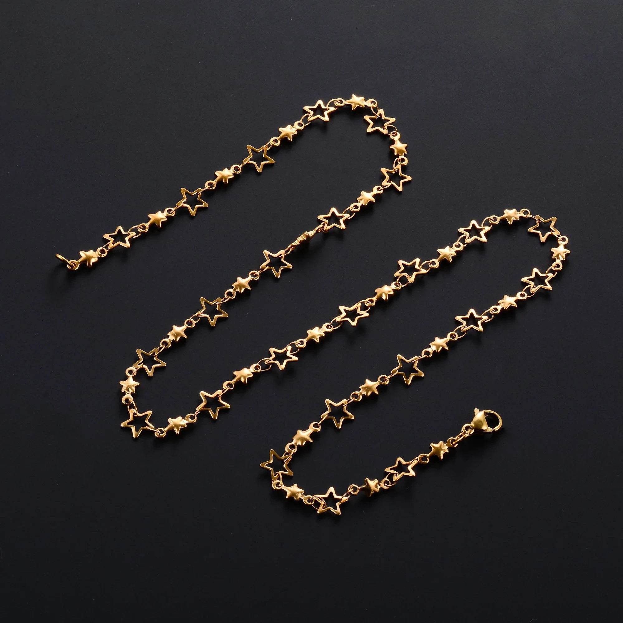 Collier avec Pendentif Etoile Astrologie pour Homme ou Femme or