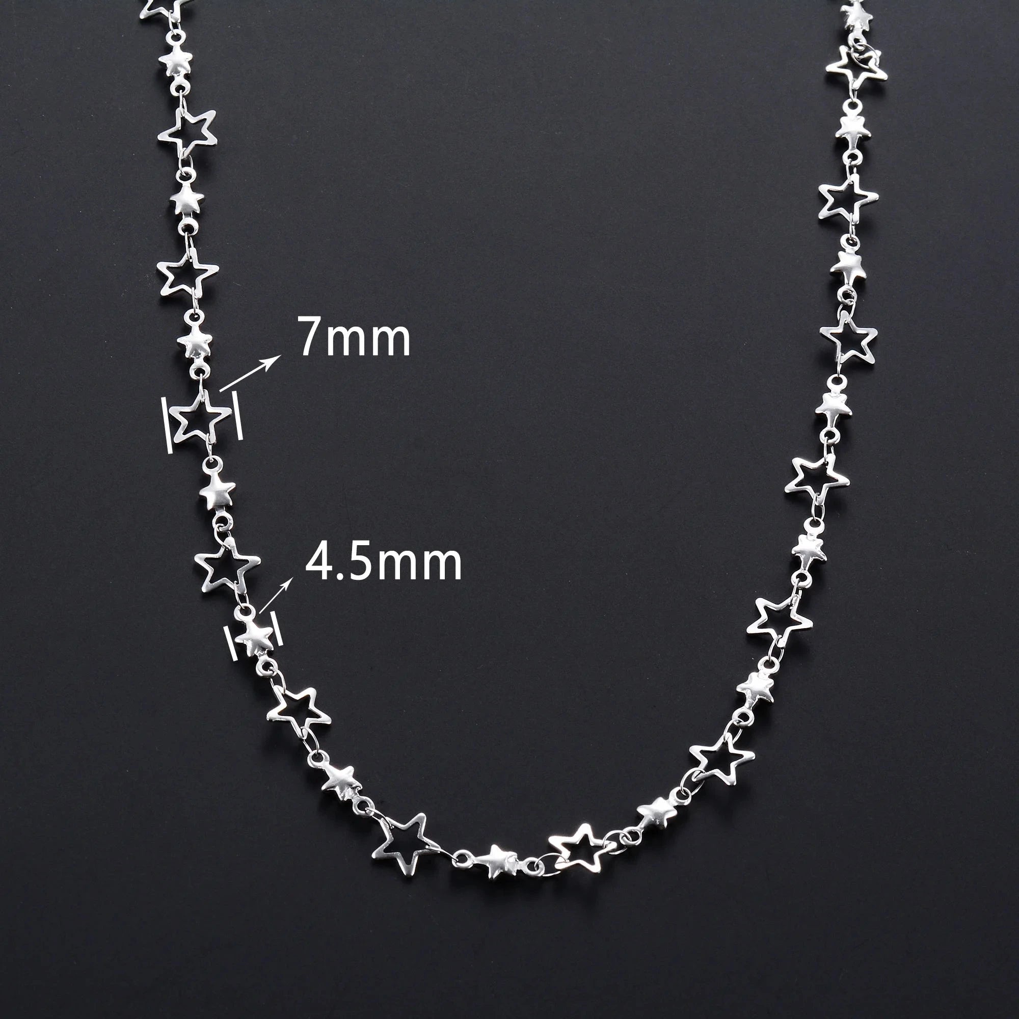 Collier avec Pendentif Etoile Astrologie pour Homme ou Femme argent