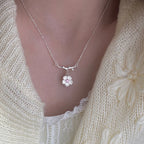 Collier avec Pendentif Fleur de Cerisier