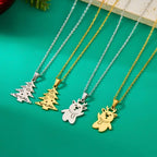 Collier avec Pendentif Hivernal