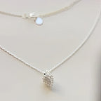 Necklace with Pinecone Pendant 