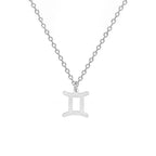 Collier avec Pendentif Dorés Signe du Zodiaque