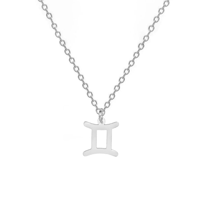 Collier avec Pendentif Dorés Signe du Zodiaque