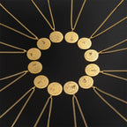 Collier avec Pendentif Signe du Zodiaque Astrologique Homme ou Femme