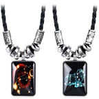 Collier avec Pendentif Signe du Zodiaque pour Homme