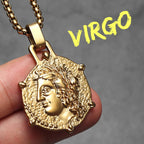 Collier avec Pendentif Signe du Zodiaque