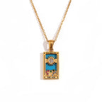 Collier avec Pendentif Tarot