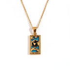 Collier avec Pendentif Tarot