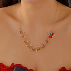 Collier avec Pendentif Traîneau de Noël