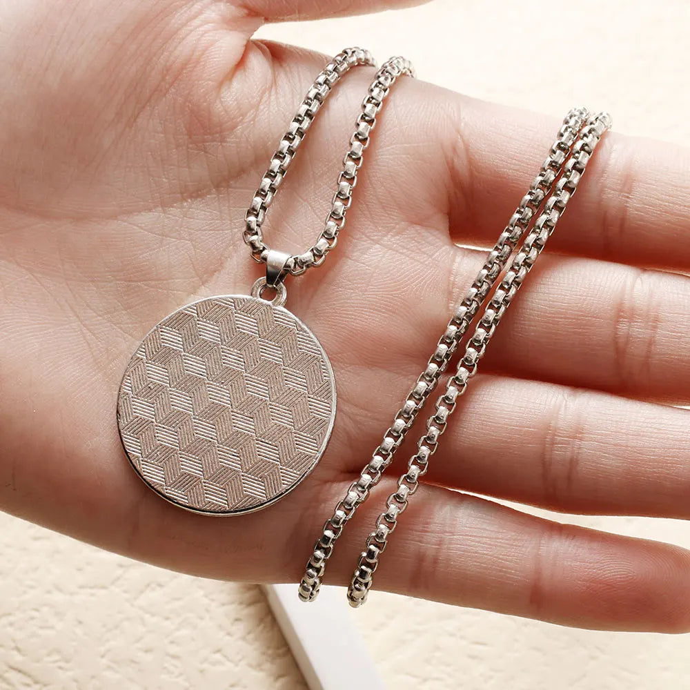 Collier avec Pendentif Yin Yang Noir et Blanc