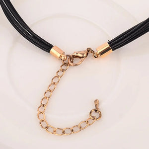Collana con Pendente Piume 