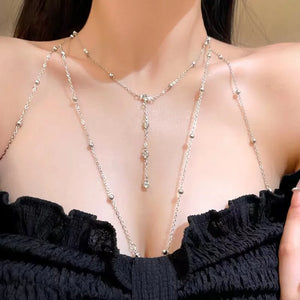 Collier de Décolleté Femme Chaine