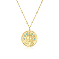 Ketting van de Maagd Maria Christelijke Gouden Hanger