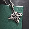 Collier de Protection Noeud de Sorcière Pendentif Wiccan