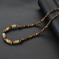 Collier Homme Pierre Oeil de Tigre