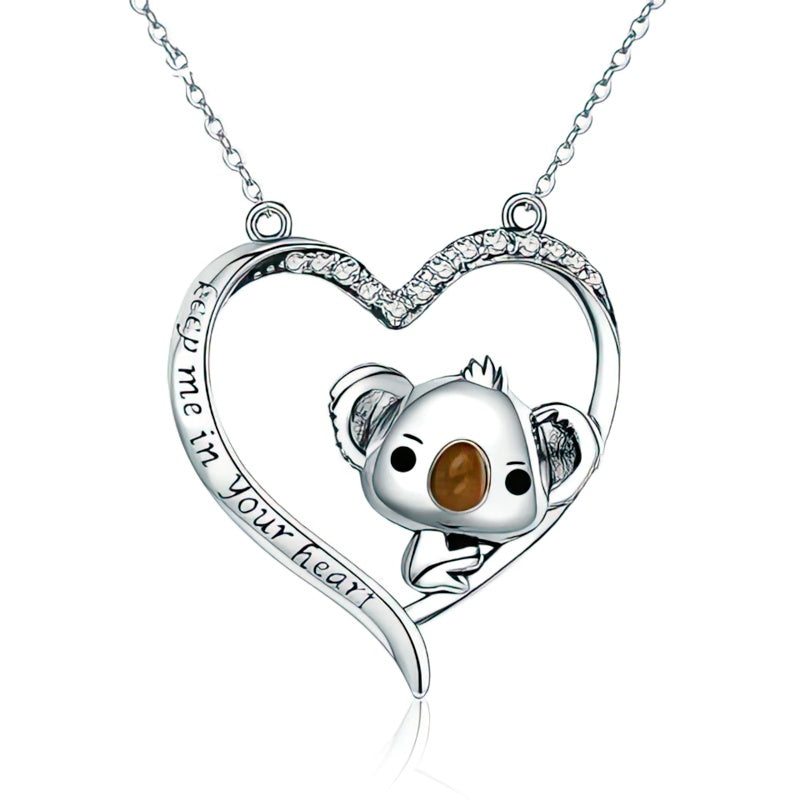 Zilveren Koala Ketting
