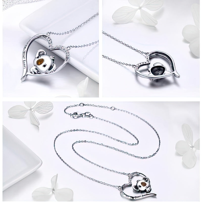 Zilveren Koala Ketting