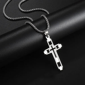 Collier & Médaillon Croix argent