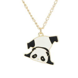 Panda Halskette Anhänger Gold A