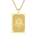 Collier Pendentif avec Signe du Zodiaque