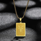 Collier Pendentif avec Signe du Zodiaque