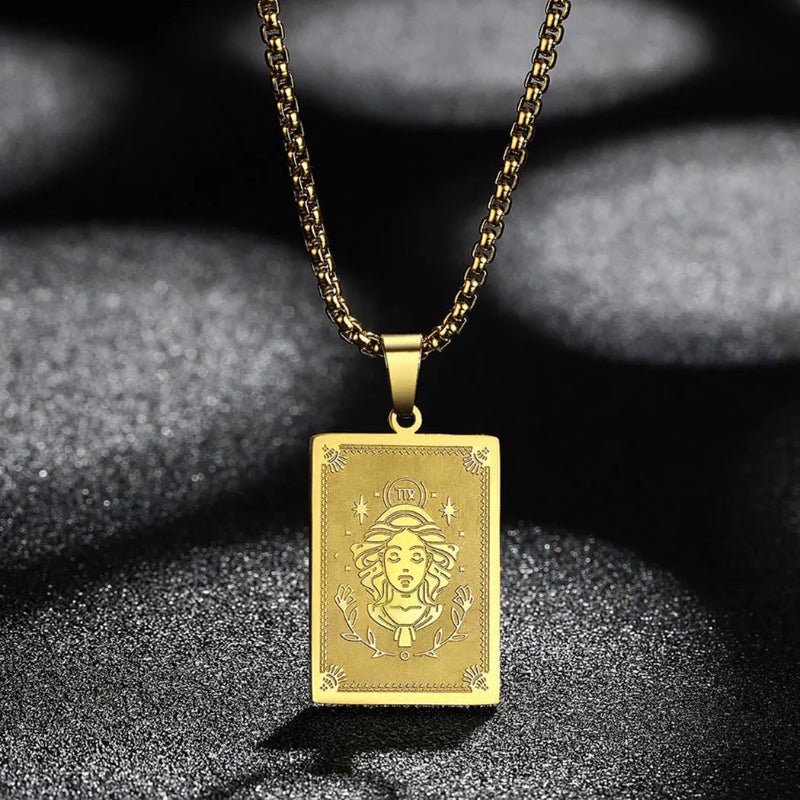 Collier Pendentif avec Signe du Zodiaque