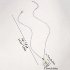 Collier Pendentif Câlin Chien et Maître