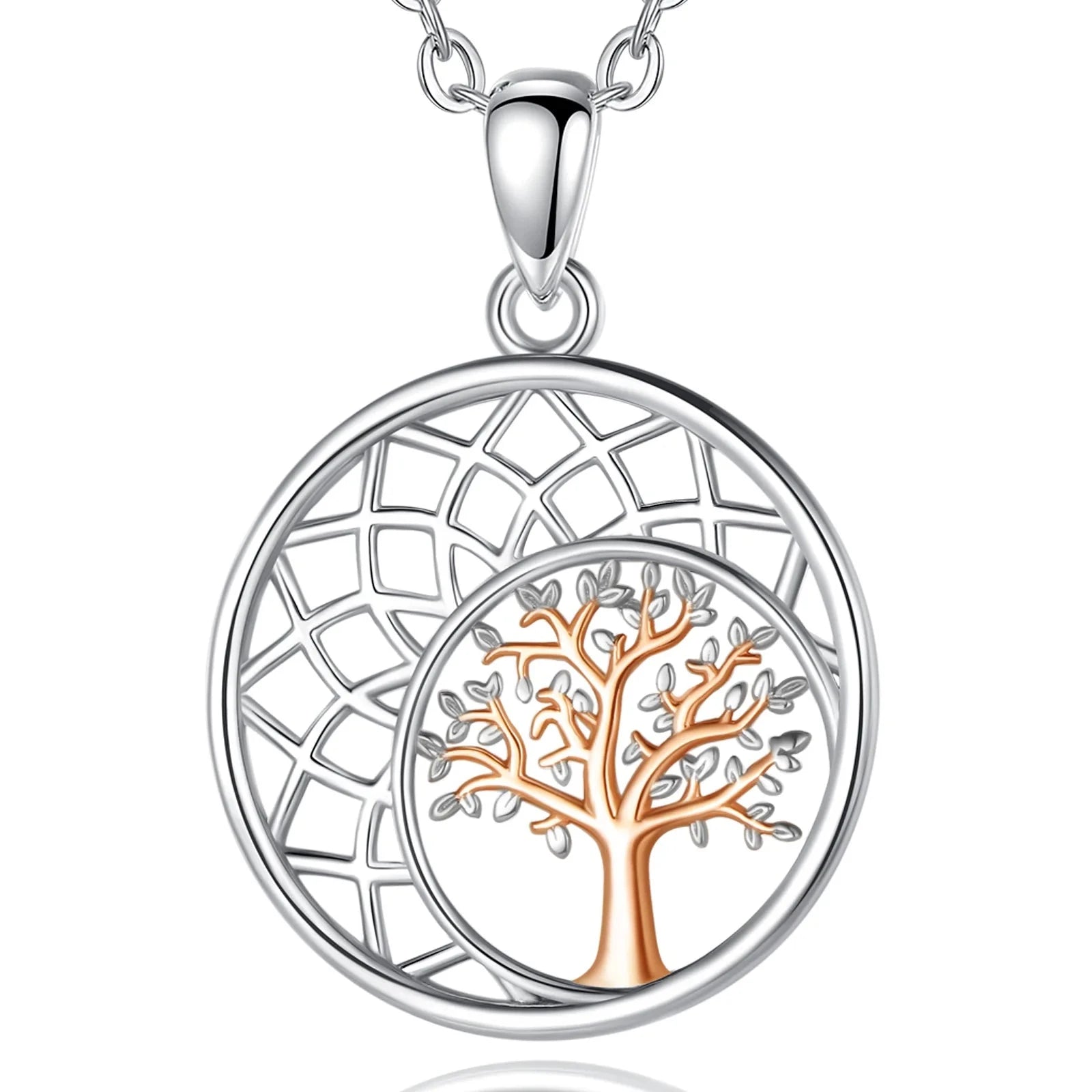 Collier Pendentif Elégant Arbre de Vie pour Femme