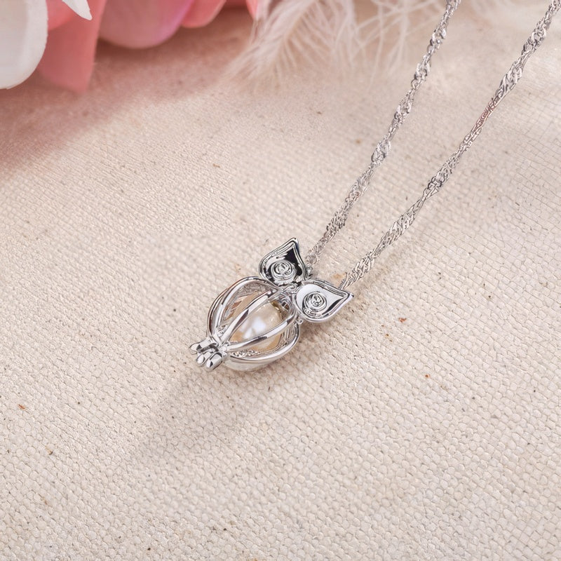 Collier Pendentif Hiboux