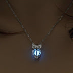 Collier Pendentif Hiboux