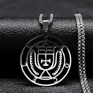 Collier Pendentif Sigil de Démon crocell