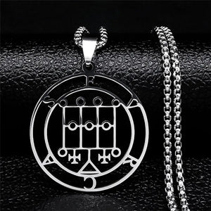 Collier Pendentif Sigil de Démon furcas