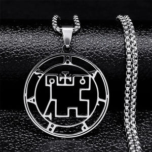 Collier Pendentif Sigil Démoniaque halphas