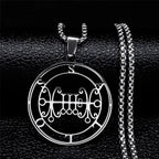 Collier Pendentif Sigil Démoniaque Sallos