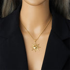 Sonnenanhänger Halskette für Damen