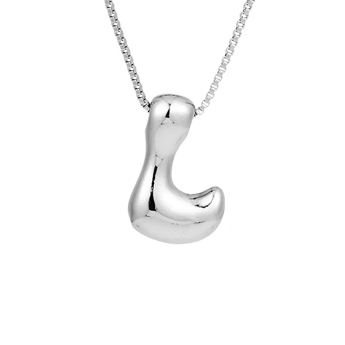Collier pour femme avec pendentif initiale - lettre