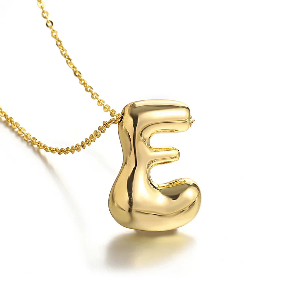 Collier pour femme avec pendentif initiale - lettre