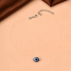 Collier Ras de Cou avec Pendentif contre le Mauvais Oeil