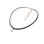 Collier Ras de Cou pour Femme Pendentif Etoile 2