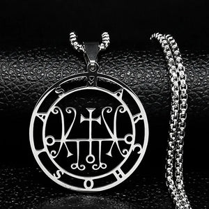 Collier Satanique Pendentif Esprit Démoniaque marchosias