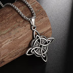 Collier "vie éternelle" noeud de la trinité celte