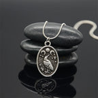 Collier Viking avec Pendentif Corbeau d'Odin type 2
