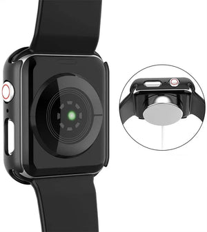 Coque en Verre Trempé Protection pour Apple Watch