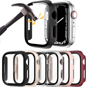 Coque en Verre Trempé Protection pour Apple Watch