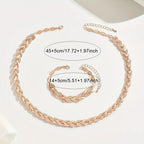 Ensemble queue de poisson crystal - collier et bracelet
