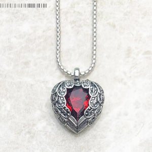 Pendentif Cœur Rubis - Exception®