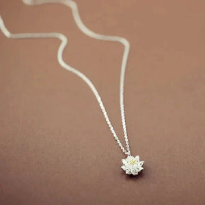 Pendentif Fleur de Lotus & Collier