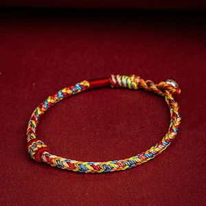 Bracelet Gourmette Multicolore Bouddhiste Tibétain