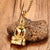 Collier Bouddha Or